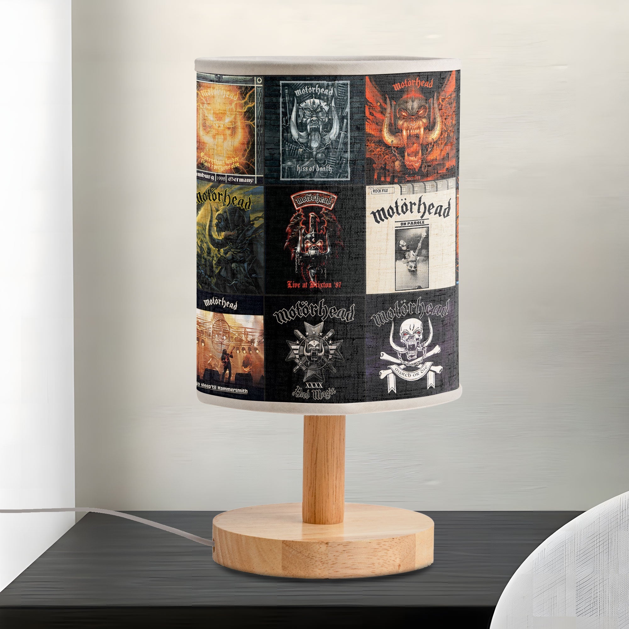Motörhead Fabric Lamp Heavy Metal Legacy