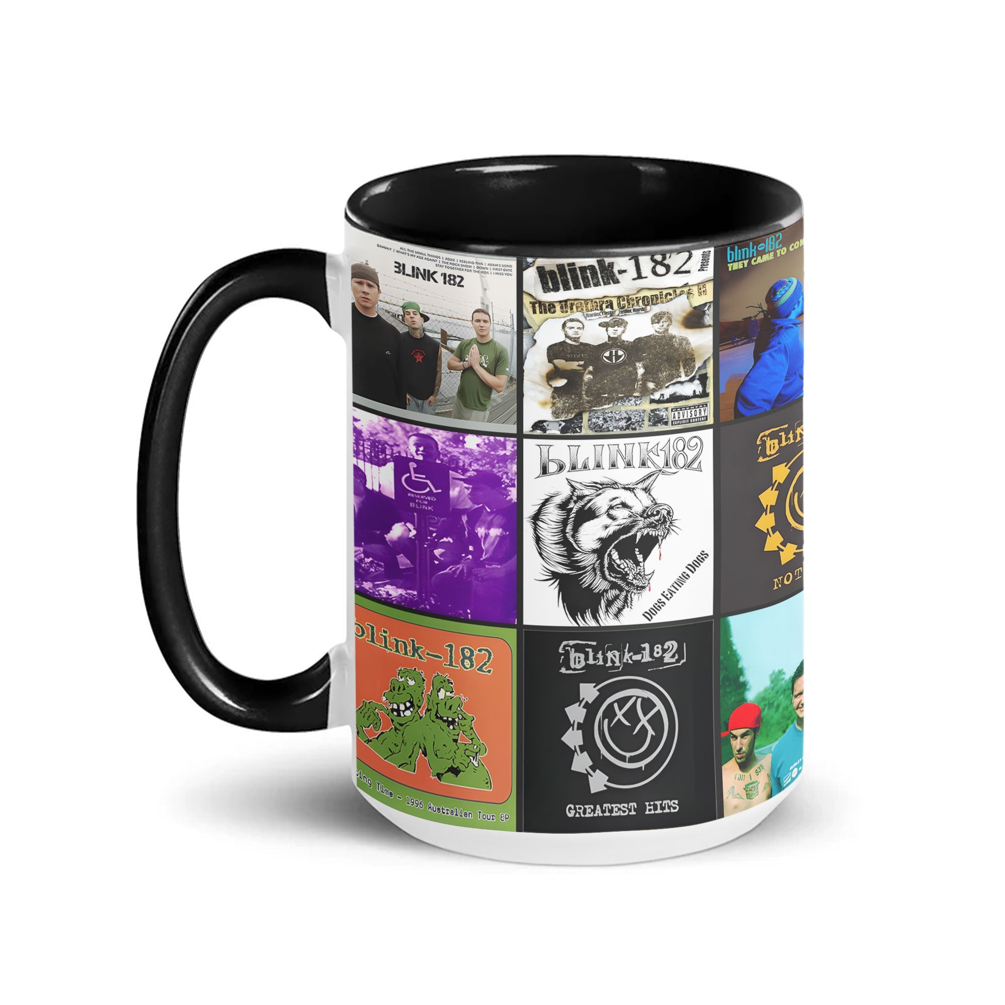 Blink-182 Accent Mug Pop Punk Nostalgia Cup