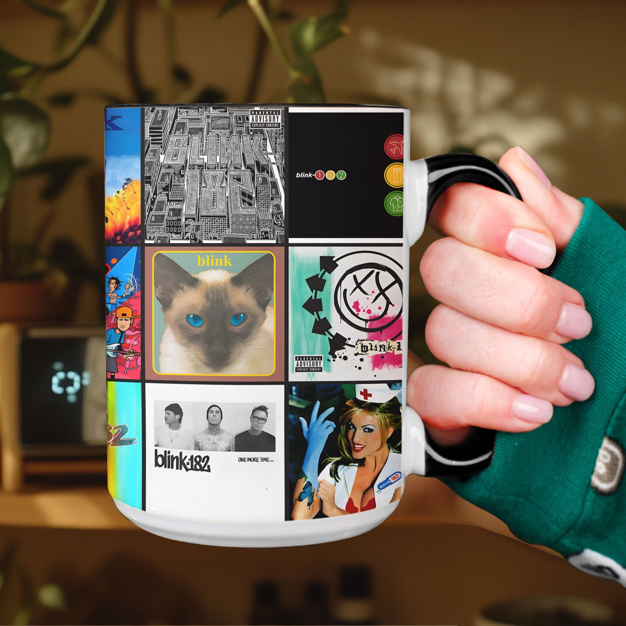 Blink-182 Accent Mug Pop Punk Nostalgia Cup