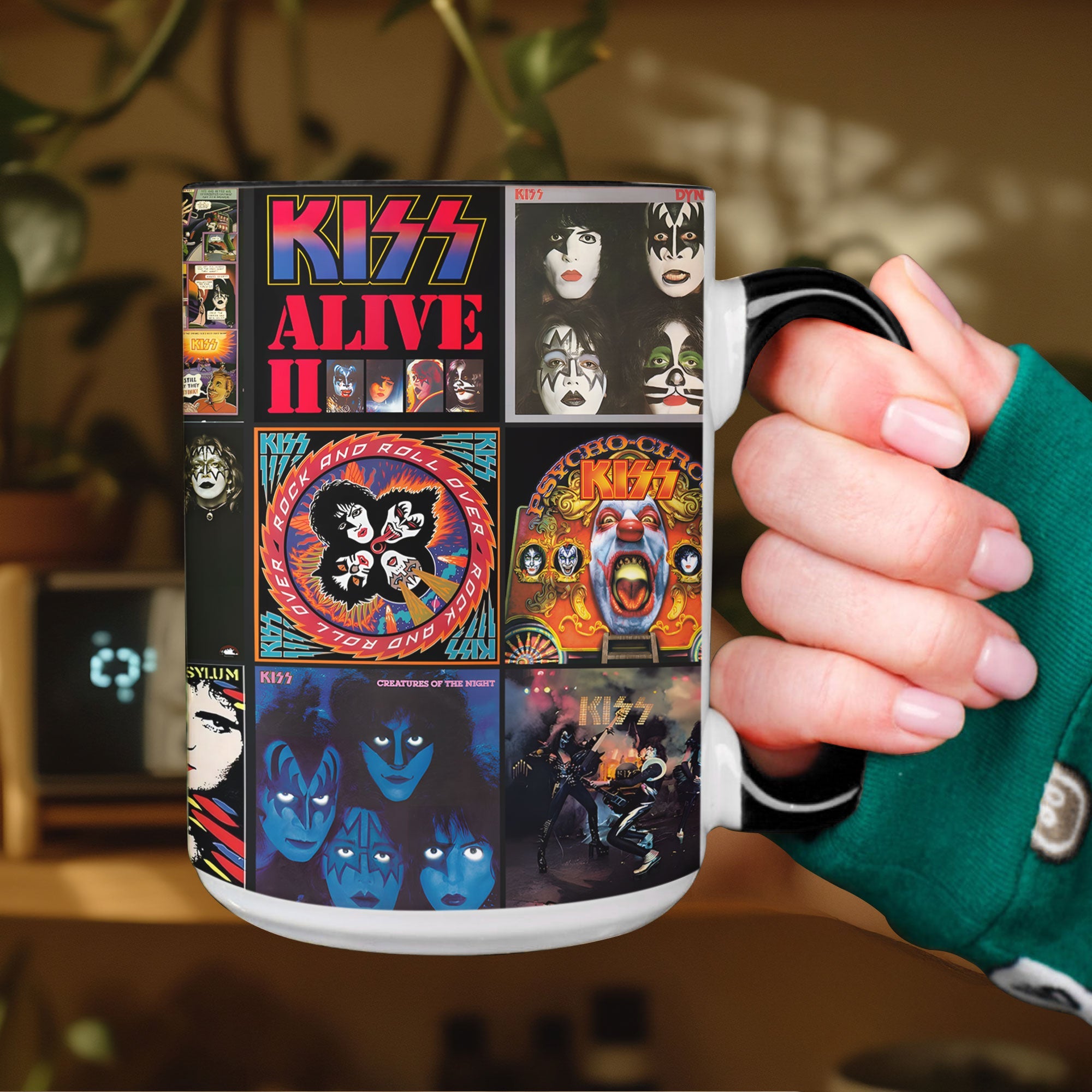 KISS Accent Mug Rock ’n’ Roll All Night Forever