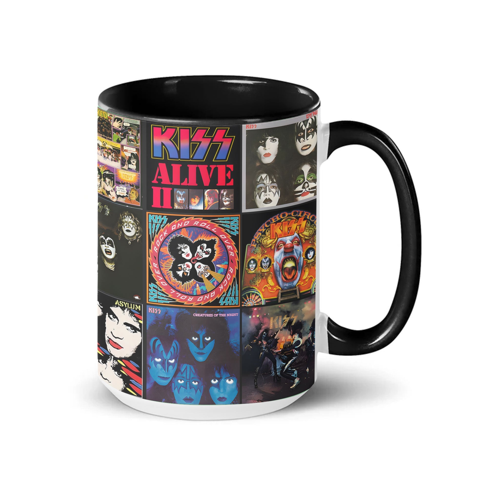 KISS Accent Mug Rock ’n’ Roll All Night Forever