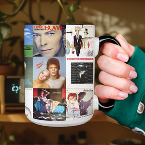 David Bowie Accent Mug Starman Dreams and Electric Memories