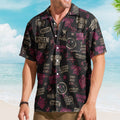 Green Day Hawaiian Shirt - Unisex Punk Rock American Idiot Pink Heart Button Up