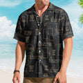The Doors Hawaiian Shirt - Unisex Minimalist Door Logo Summer Button Up Shirt