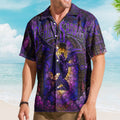 Black Sabbath Stained Glass Hawaiian Shirt - Unisex Heavy Metal Henry Demon Button Up