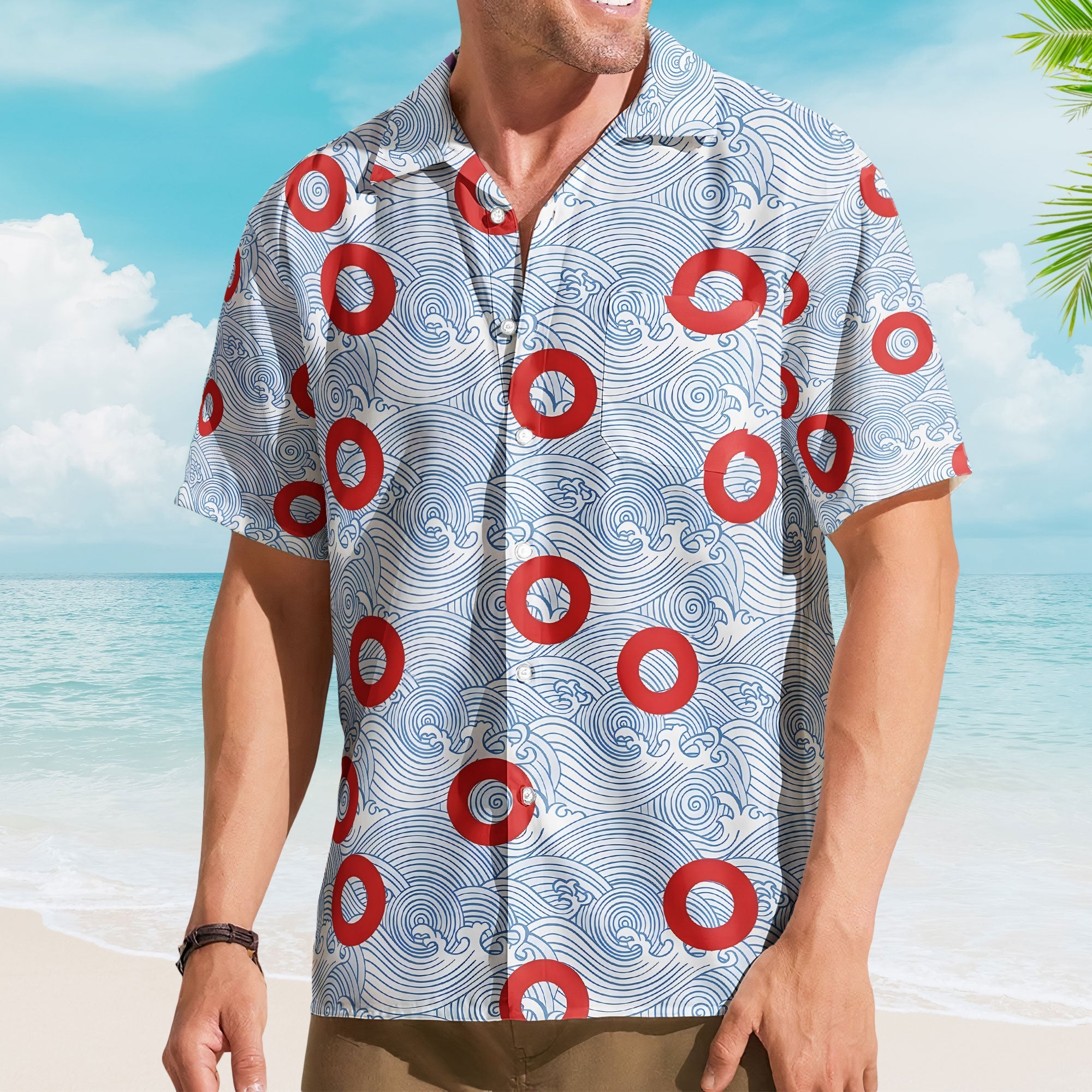 Phish Shirt Donuts Wave Hawaiian Shirt – Retro Music Inspired Aloha Shirt