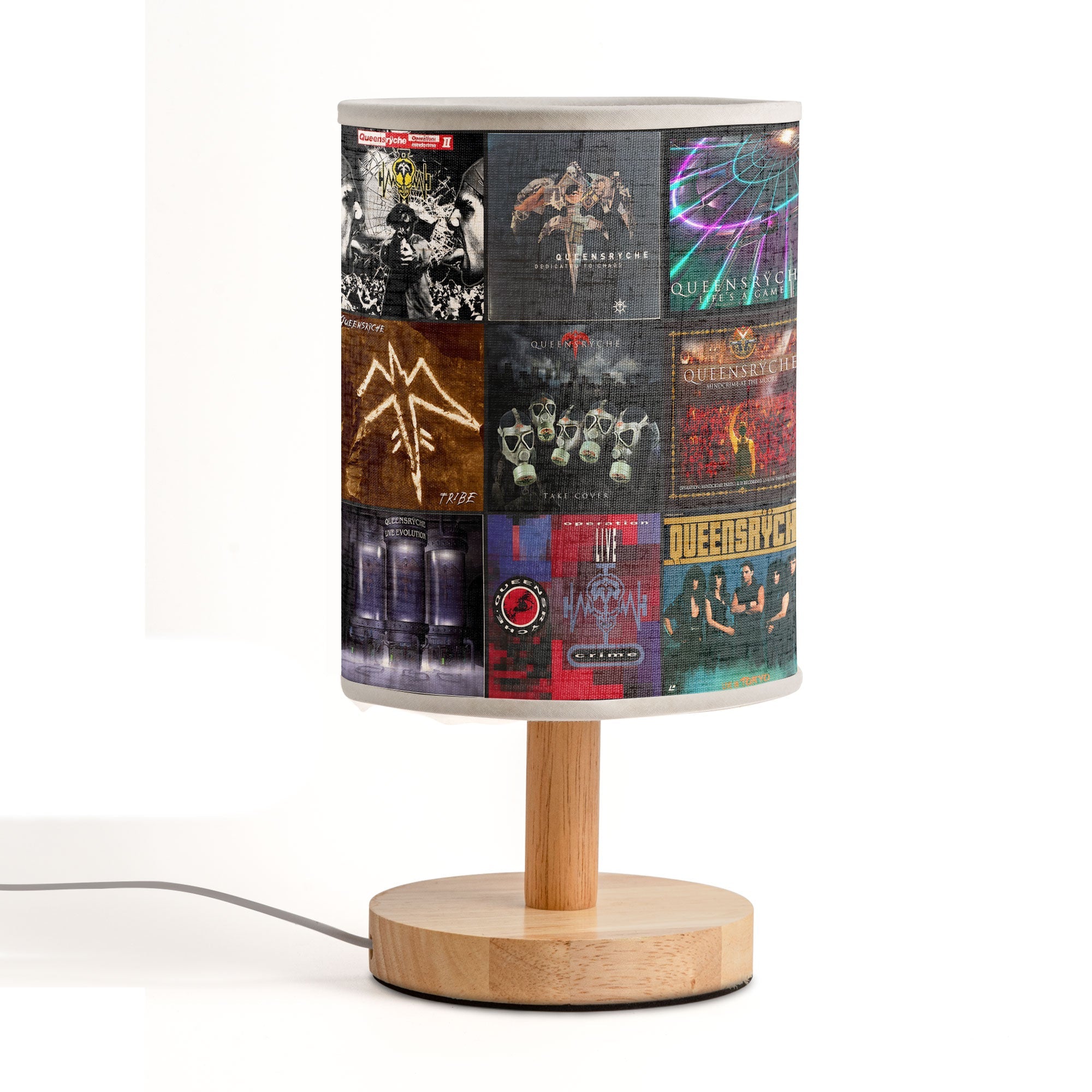 Queensrÿche Fabric Lamp Progressive Metal Album Art Collection