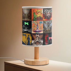 Ghost Fabric Lamp Haunting Album Art Collection