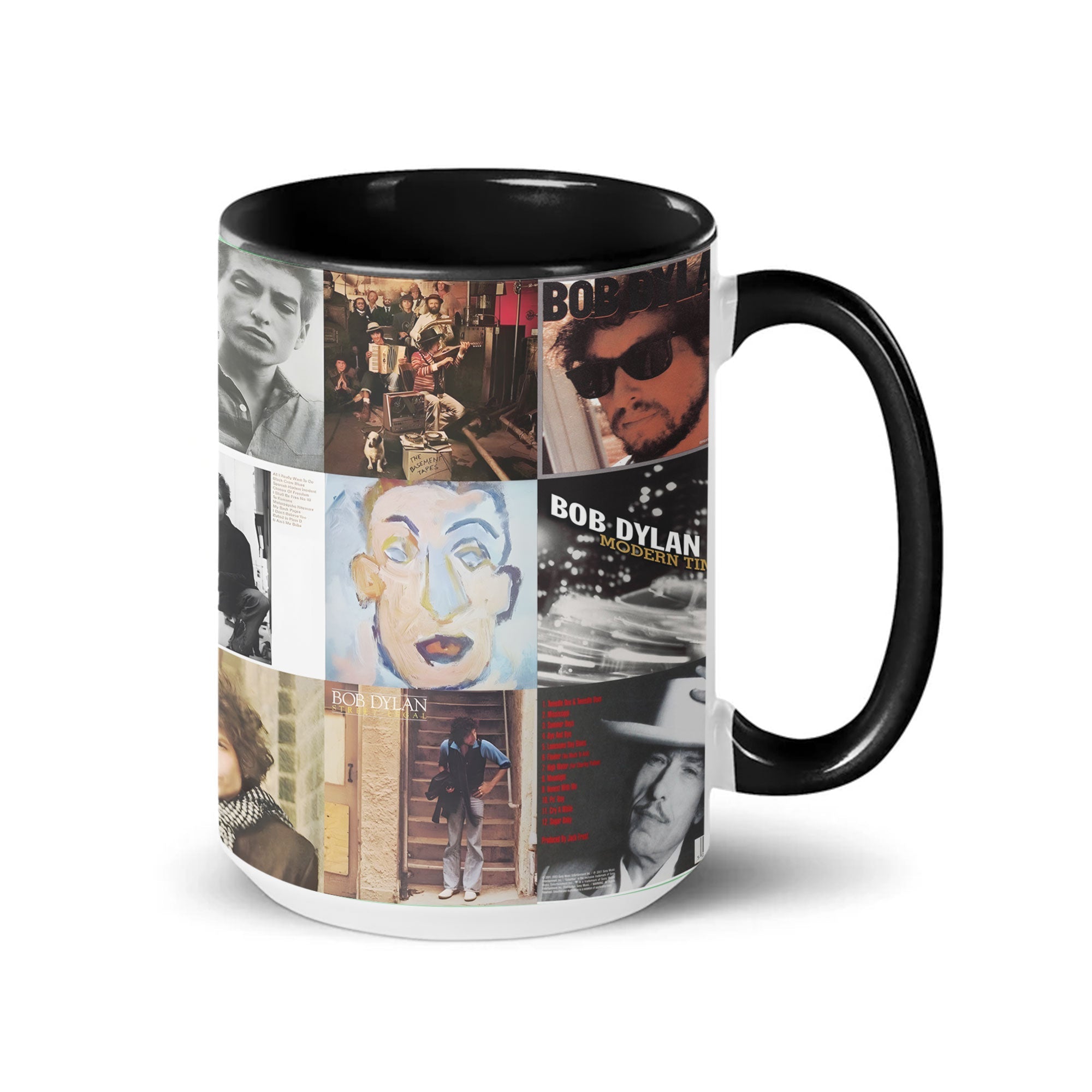 Bob Dylan Accent Mug Timeless Words & Melodies
