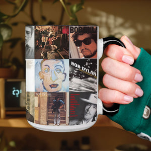Bob Dylan Accent Mug Timeless Words & Melodies