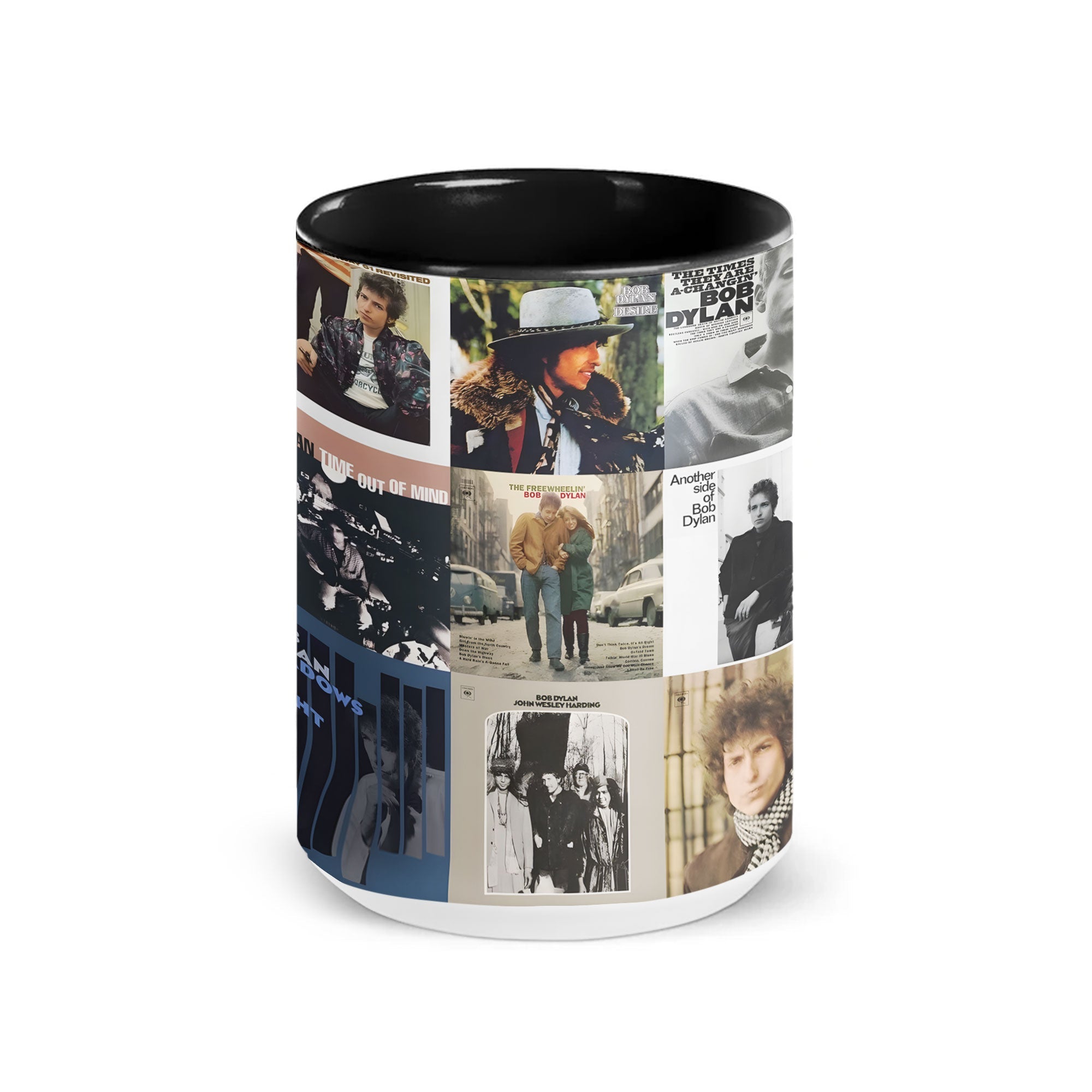 Bob Dylan Accent Mug Timeless Words & Melodies