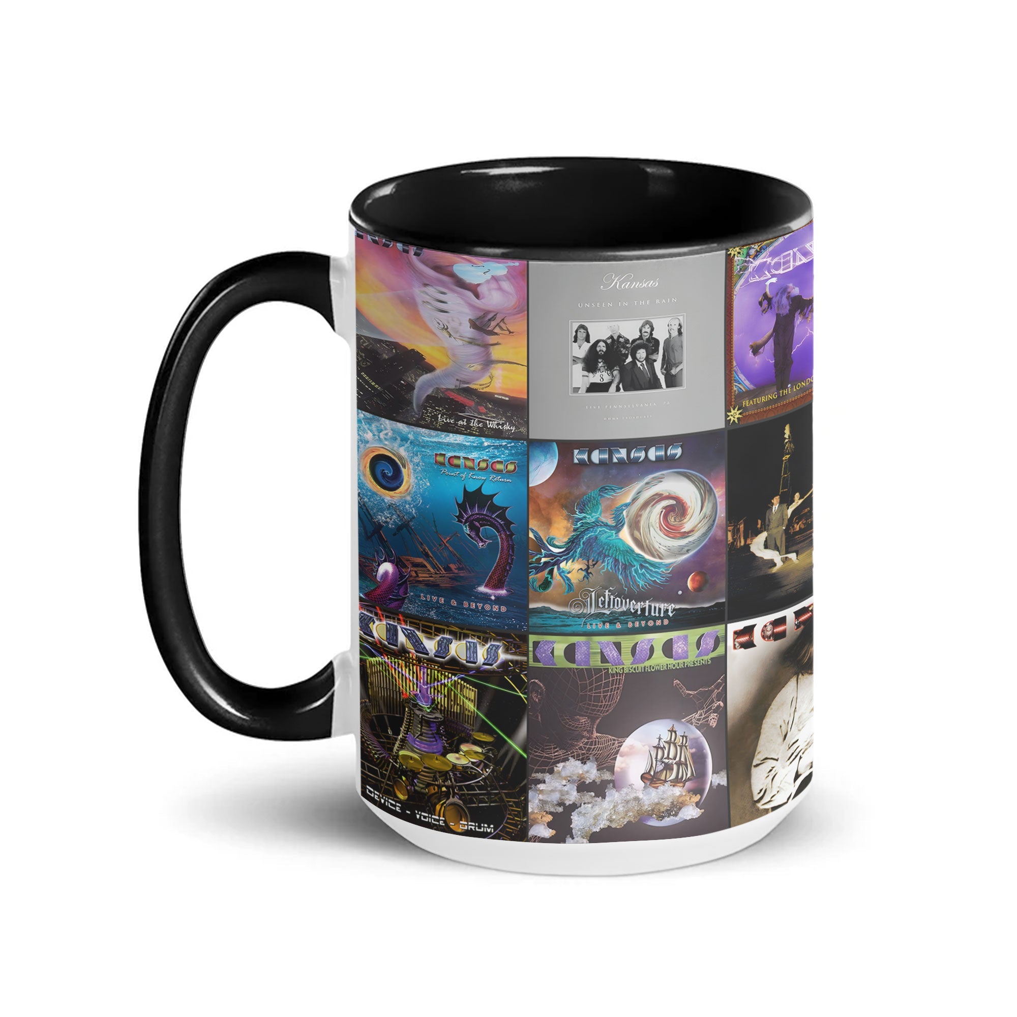 Kansas Accent Mug Classic Rock Album Art Collection