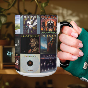 Kansas Accent Mug Classic Rock Album Art Collection