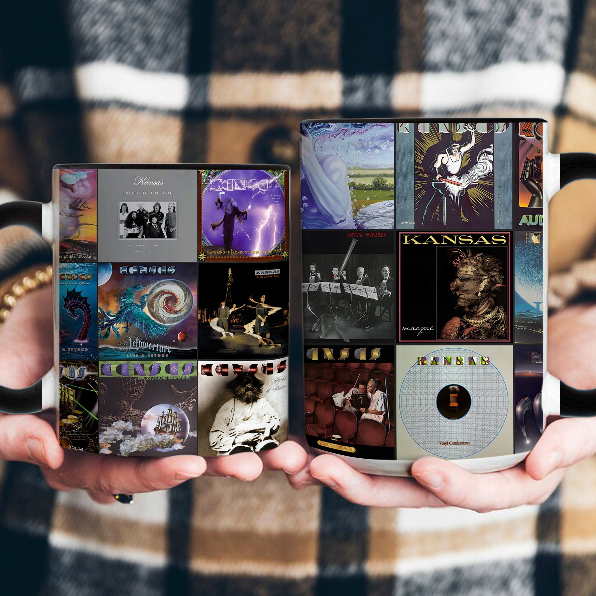 Kansas Accent Mug Classic Rock Album Art Collection