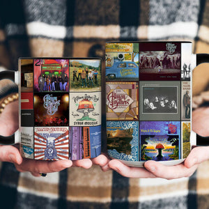 Allman Brothers Band Accent Mug Classic Album Cover Collage Gift