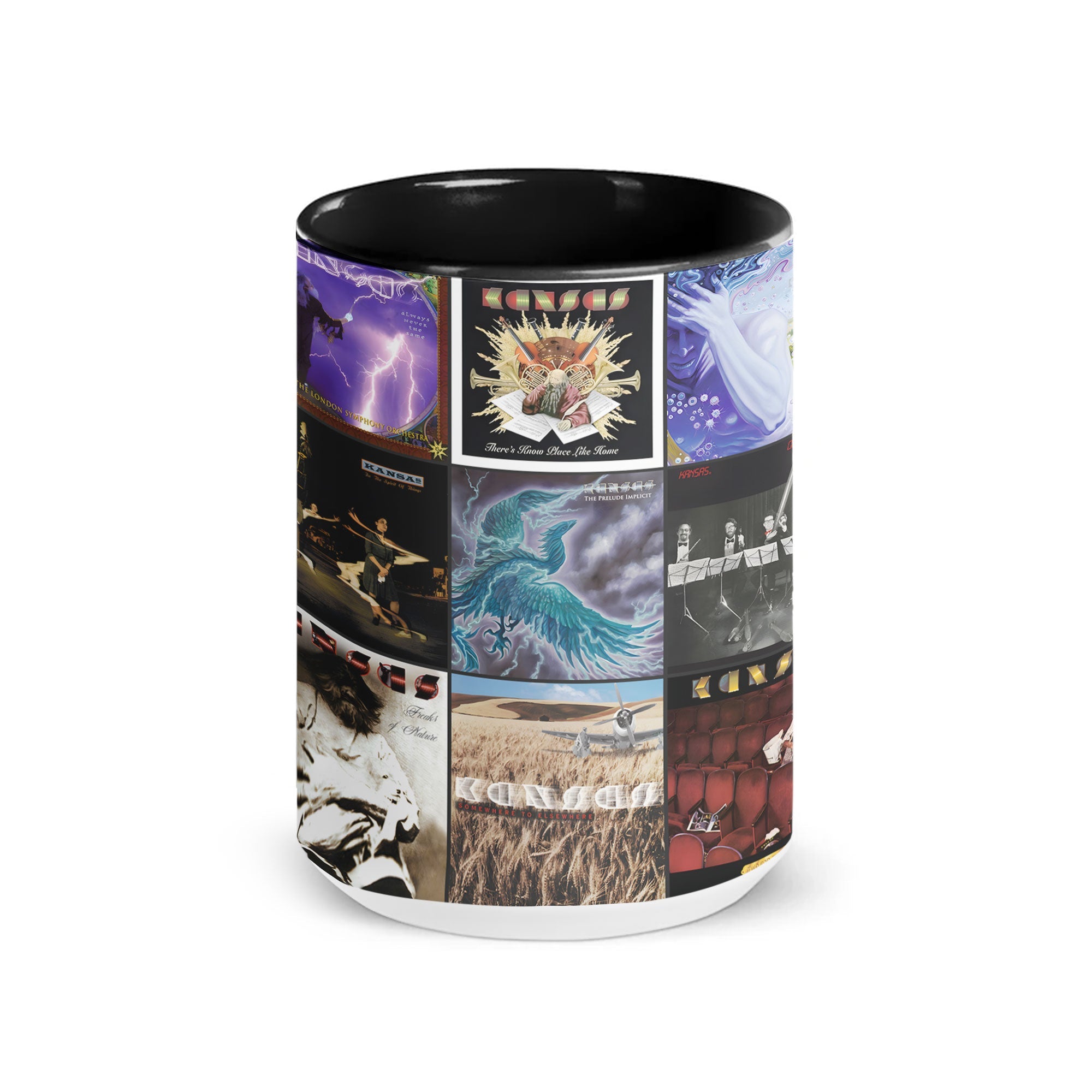 Kansas Accent Mug Classic Rock Album Art Collection