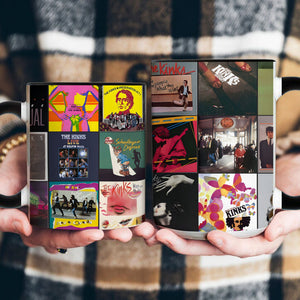 The Kinks Accent Mug British Rock Legends Album Art Collection