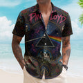Pink Floyd Gothic Stained Glass Hawaiian Shirt - Unisex Retro Pink Floyd Concert Tour Merch