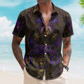 Ozzy Osbourne Hawaiian Shirt - Unisex Prince of Darkness Cathedral Window Button Up