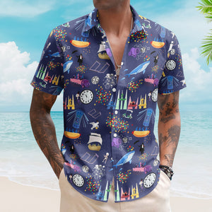 Phish Band NYE Gag It's Ice Cream Hawaiian Shirt – Retro Music Inspired Concert Vacation Aloha Shirt