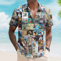 Jimmy Buffett Album Covers Hawaiian Shirt - Unisex Retro Music Album Art Inspired Unisex Shirt