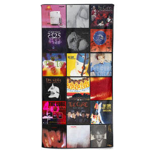 The Cure Band Beach Towel Album Cover Collage Classic Rock Towel