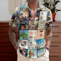 Jimmy Buffet Inspried Unisex Hawaiian Shirt – Albums Collection Print Button-Up