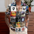 Foo Fighters Hawaiian Shirt – Album Cover Collage Alternative Rock Summer Button Up