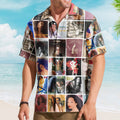 Diana Ross Album Collage Hawaiian Shirt – R&B Pop Music Fan Shirt