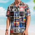 The Police Album Collage Hawaiian Shirt – Rock Music Band Fan Shirt