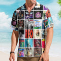 REO Speedwagon Album Collage Hawaiian Shirt – Rock Music Band Fan Shirt