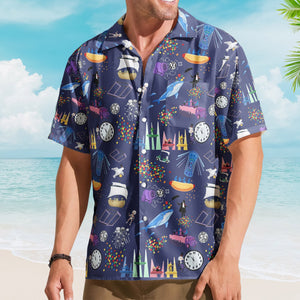 Phish Band NYE Gag It's Ice Cream Hawaiian Shirt – Retro Music Inspired Concert Vacation Aloha Shirt