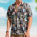 Cher Retro Music Album Art Mosaic Grid Colorful Hawaiian Shirt – Retro Music Album Art Inspired Unisex Shirt