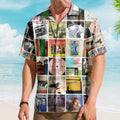 Steely Dan Album Collage Hawaiian Shirt – Rock Music Band Fan Shirt