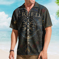Creed Band Post Grunge Music Hawaiian Shirt - Unisex Gothic Stained Glass Alternative Rock Button Up