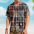 Slayer Album Collage Hawaiian Shirt – Metal Music Band Fan Shirt
