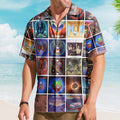 Journey Band Album Collage Hawaiian Shirt – Rock Music Band Fan Shirt
