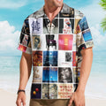 Paul McCartney Album Collage Hawaiian Shirt – Pop Rock Music Band Fan Shirt