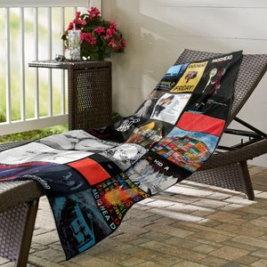 Radiohead Beach Towel Album Cover Collage Alternative Rock Towel