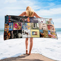 Dolly Parton Beach Towel Album Cover Collage Country Music Towel