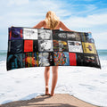 Radiohead Beach Towel Album Cover Collage Alternative Rock Towel