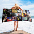 Dave Matthews Band Beach Towel Album Cover Collage Rock Towel