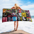 Ramones Beach Towel Album Cover Collage Punk Rock Towel