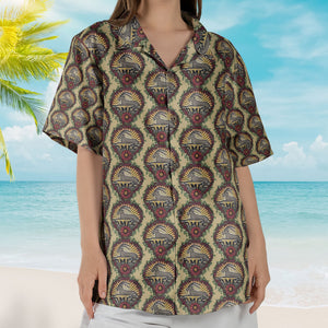 Billy Strings Goats Inspried Hawaiian Shirt – Billy Strings Goats Under the Stars All-Over Print Button-Up