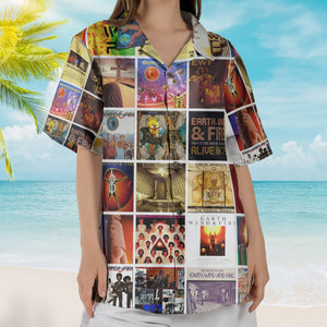 Electric Light Orchestra Album Collage Hawaiian Shirt – Rock Band Fan Shirt
