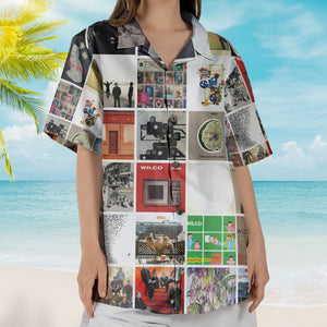 Wilco Album Collage Hawaiian Shirt – Rock Music Band Fan Shirt