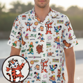 Cartoon Commercials Hawaiian Shirt